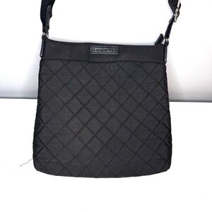 Bugatti crossbody bag. Brand new condition. Recycled Nylon. Travel. Black.